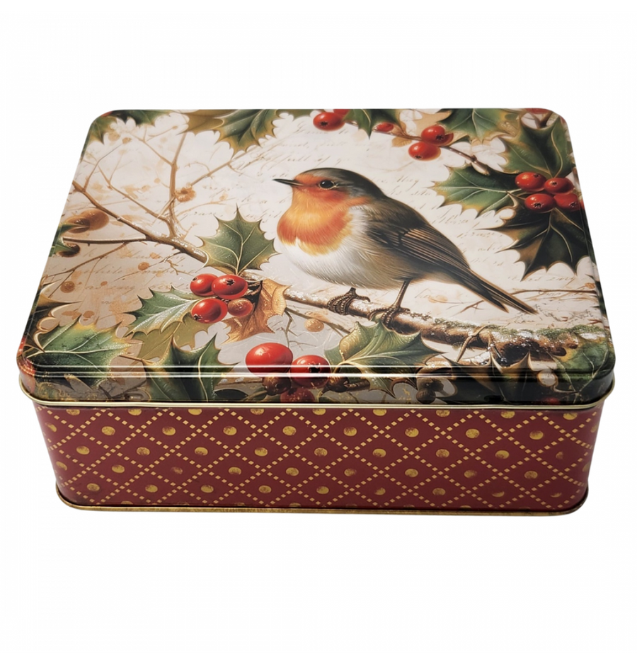 Tin (Nostalgia): Robin Biscuit Tin