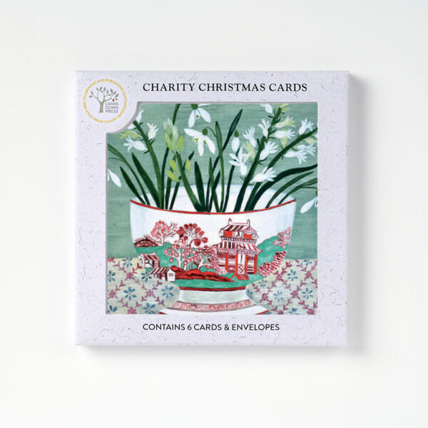 Card Set (Pack): Snowdrops in Bowl