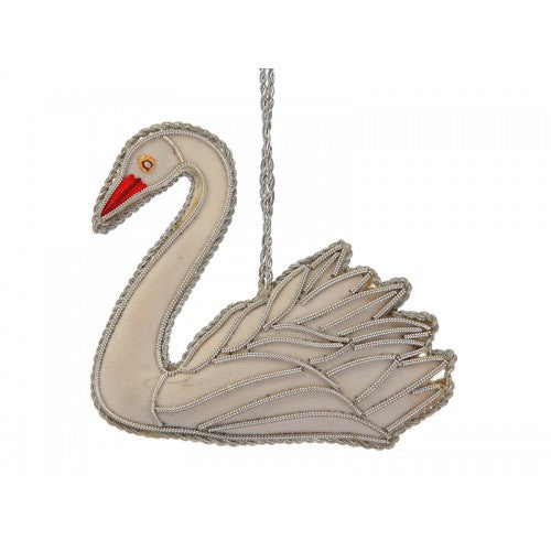 Decoration: White Swan