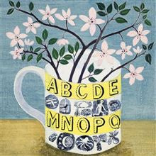 Card (Debbie George): Alphabet Cup