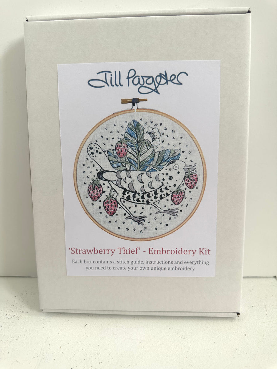 Embroidery Kit (Jill Pargeter): Strawberry Thief