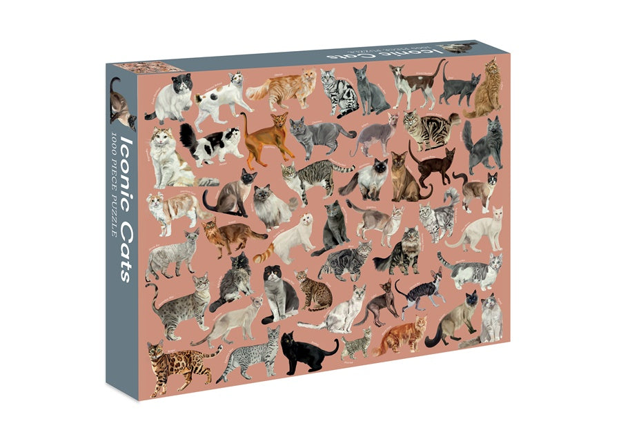 Jigsaw (1000-Piece): Iconic Cats