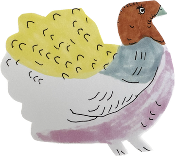 Card (Maude Smith): Birdy Turkey