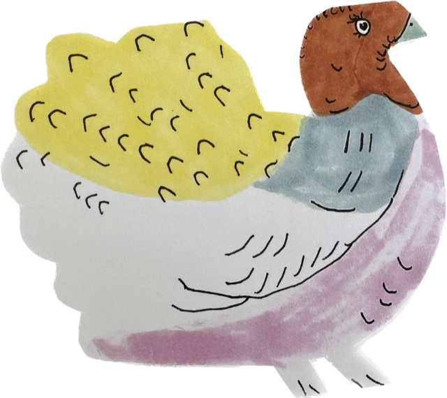 Card (Maude Smith): Birdy Turkey