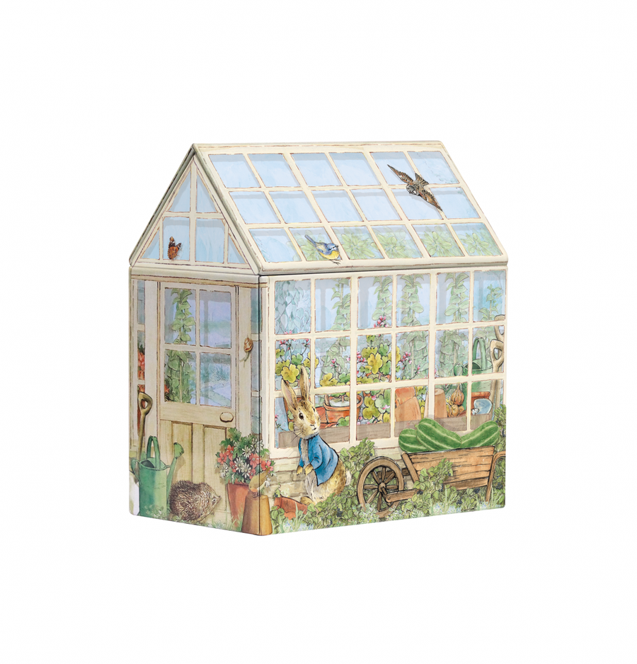 Tin: Peter Rabbit Large Greenhouse
