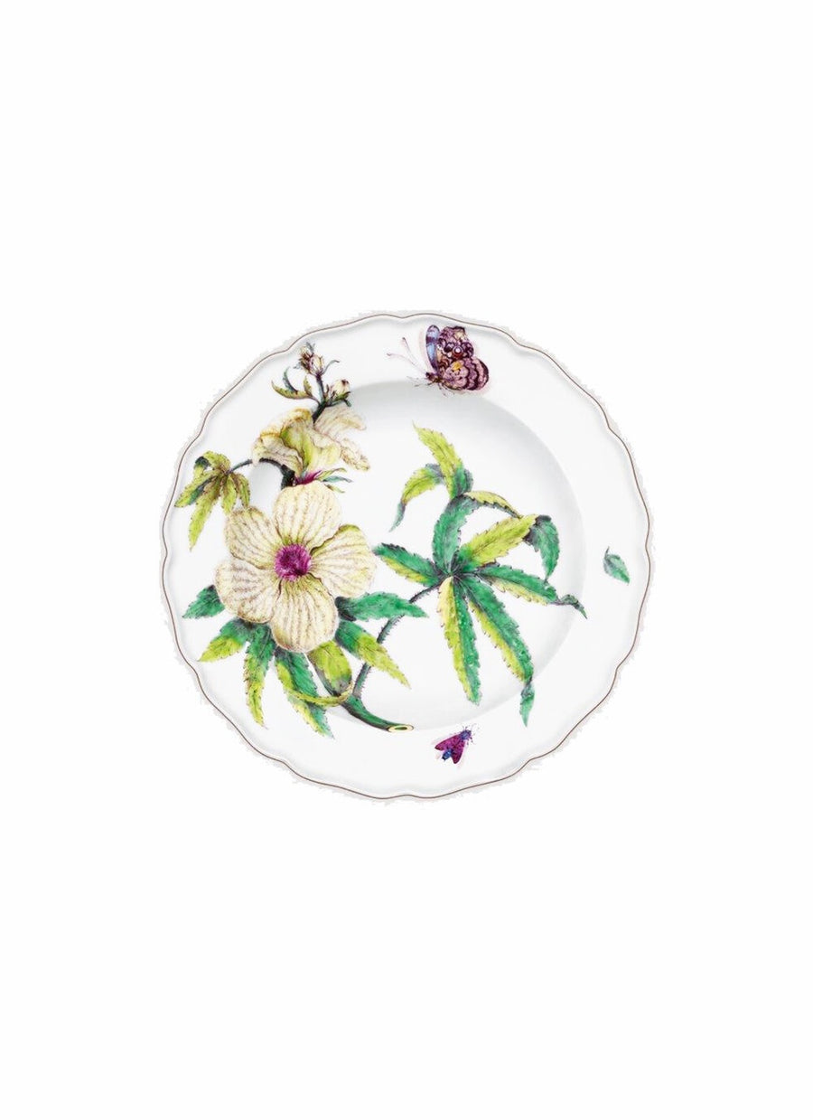 Tin Plate: Fitzwilliam Museum - Botanical Dessert Plate