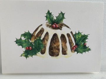 Card (Alissa Duke): Christmas Pudding