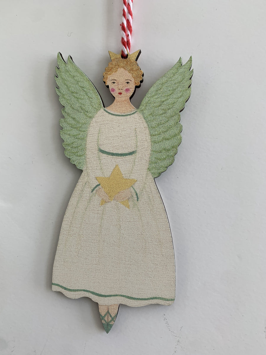 Wooden Decoration: Angel