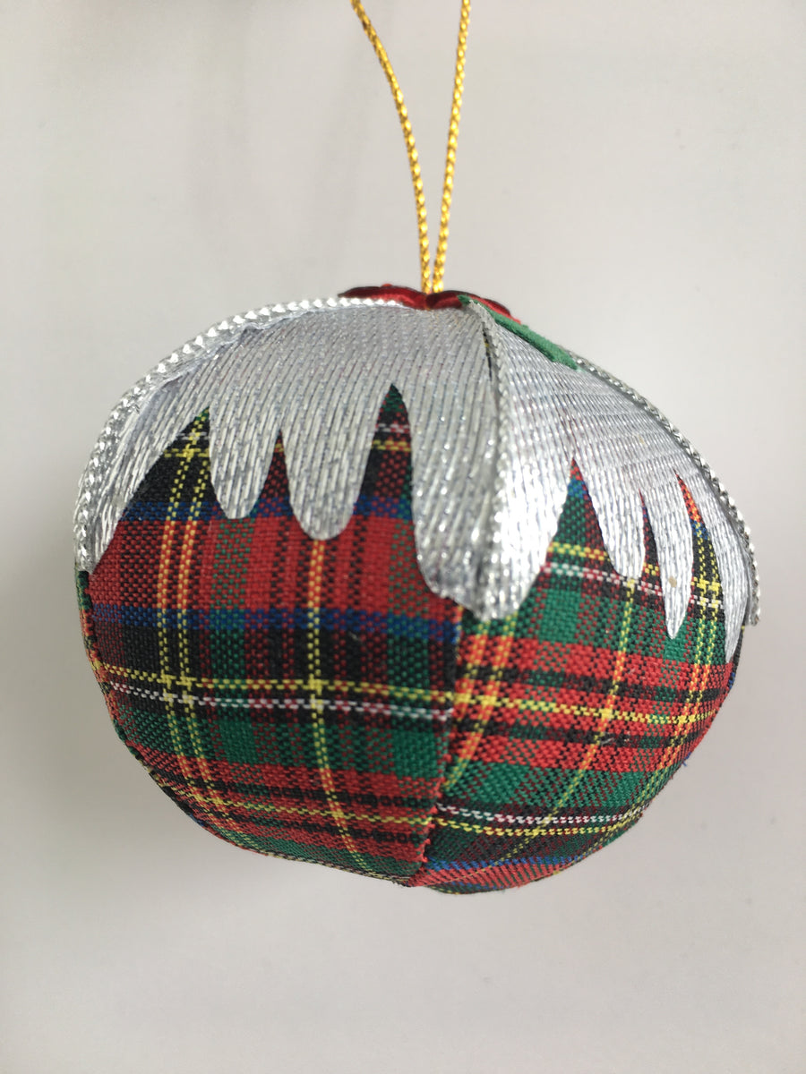 Decoration: Thistle Tartan Ball