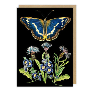 Card (Madame Treacle): Blue Butterfly