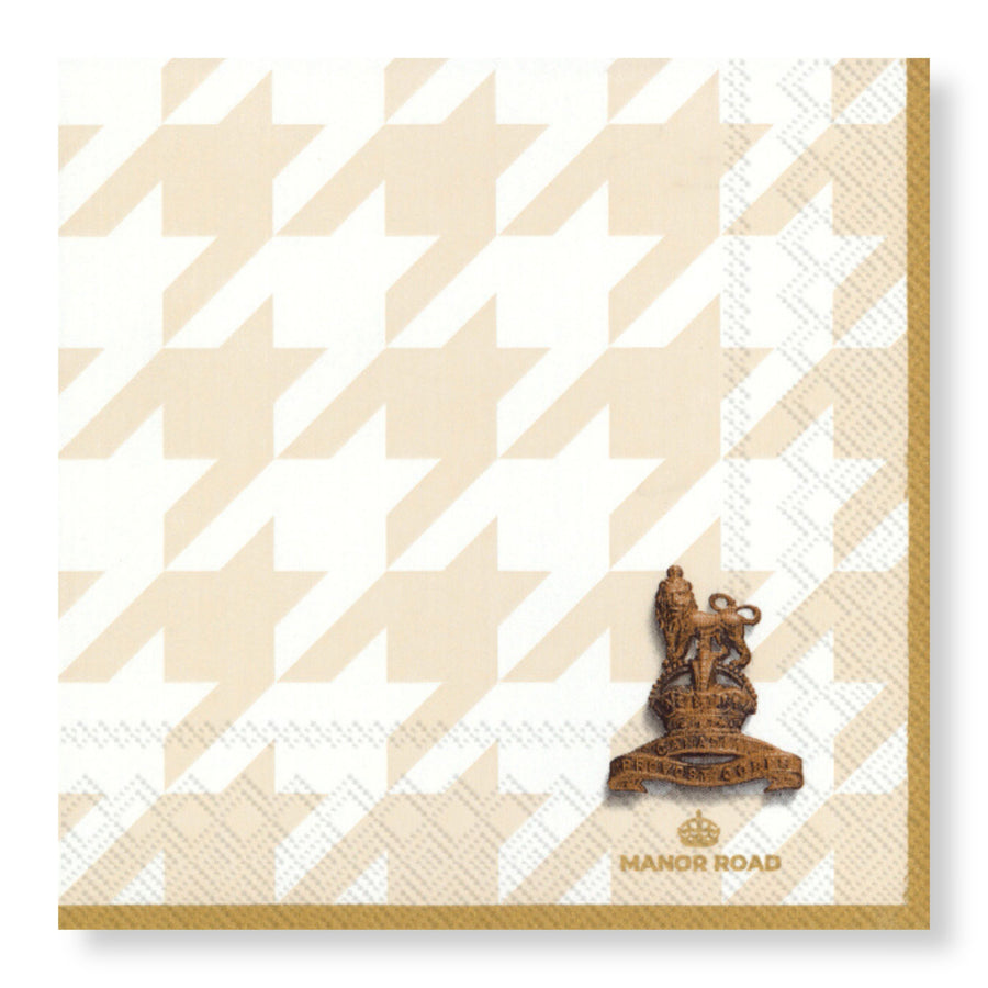 Paper Napkin (Lunch): MR Classic Houndstooth