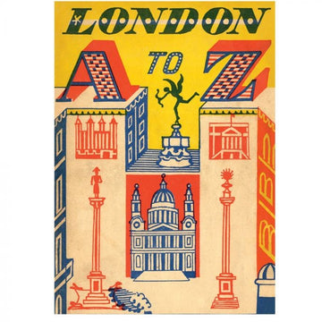 Card (Edward Bawden): London A-Z