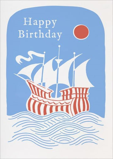 Card: Birthday Sails