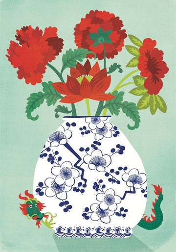 Card: Dragon Vase