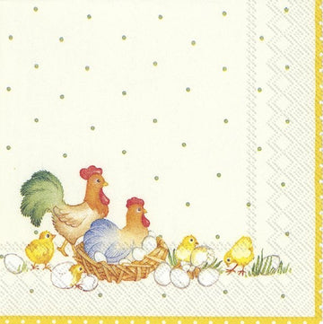 Paper Napkins (Lunch): Easter Farmers