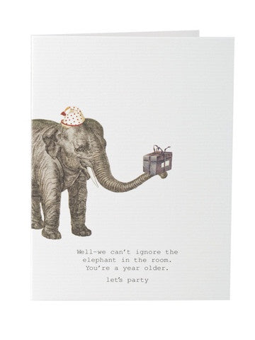 Card (Tokyo Milk): Elephant in The Room