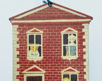 Wooden Decoration: Doll's House