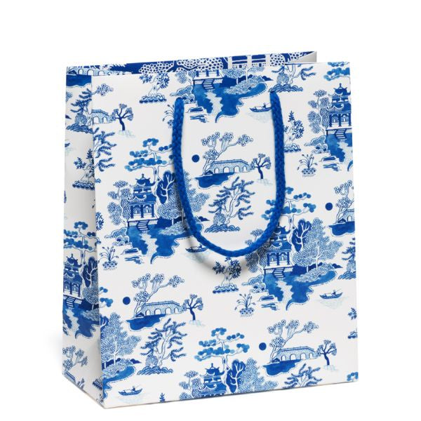 Gift Bag (Medium): Blue Chinoiserie