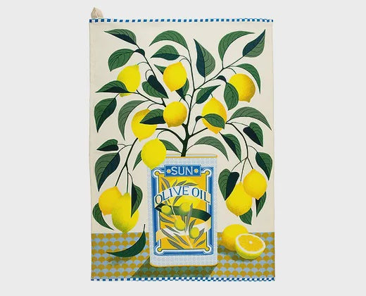 Tea Towel (Printer Johnson): Lemon Tree