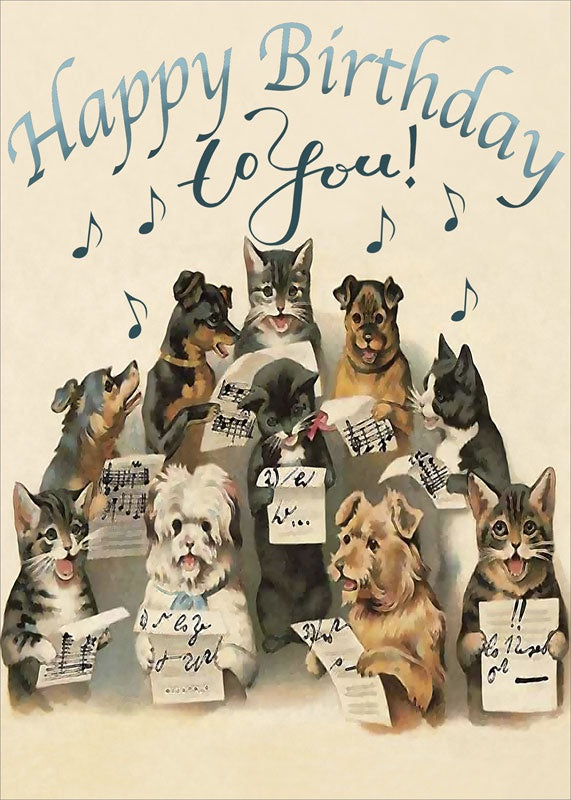 Card (Madame Treacle): Cat & Dog Choir