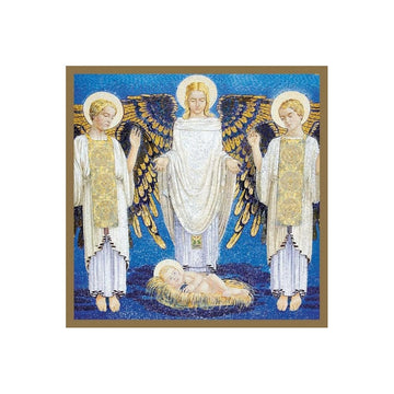 Card Set (pack) Christmas: Angel Adoration