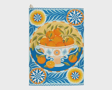 Tea Towel (Printer Johnson): Orange Bowl